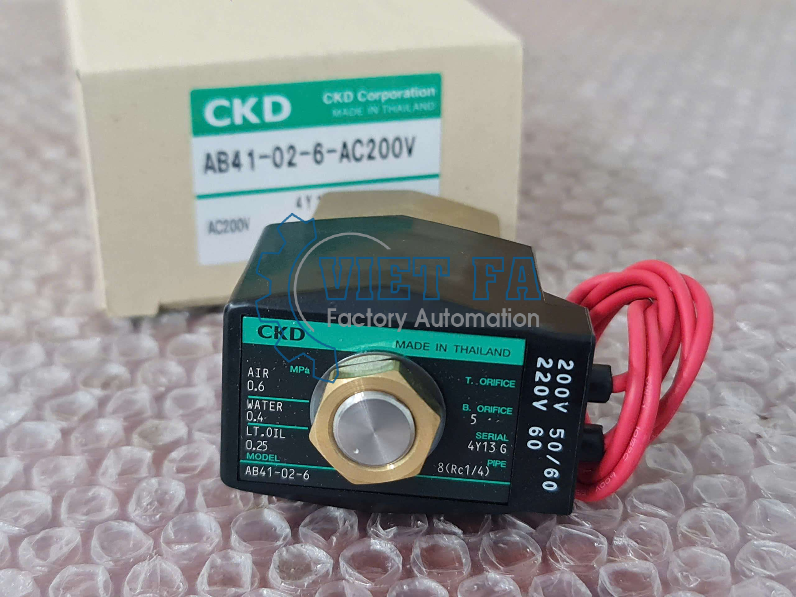 CKD AB41-02-6-AC200V