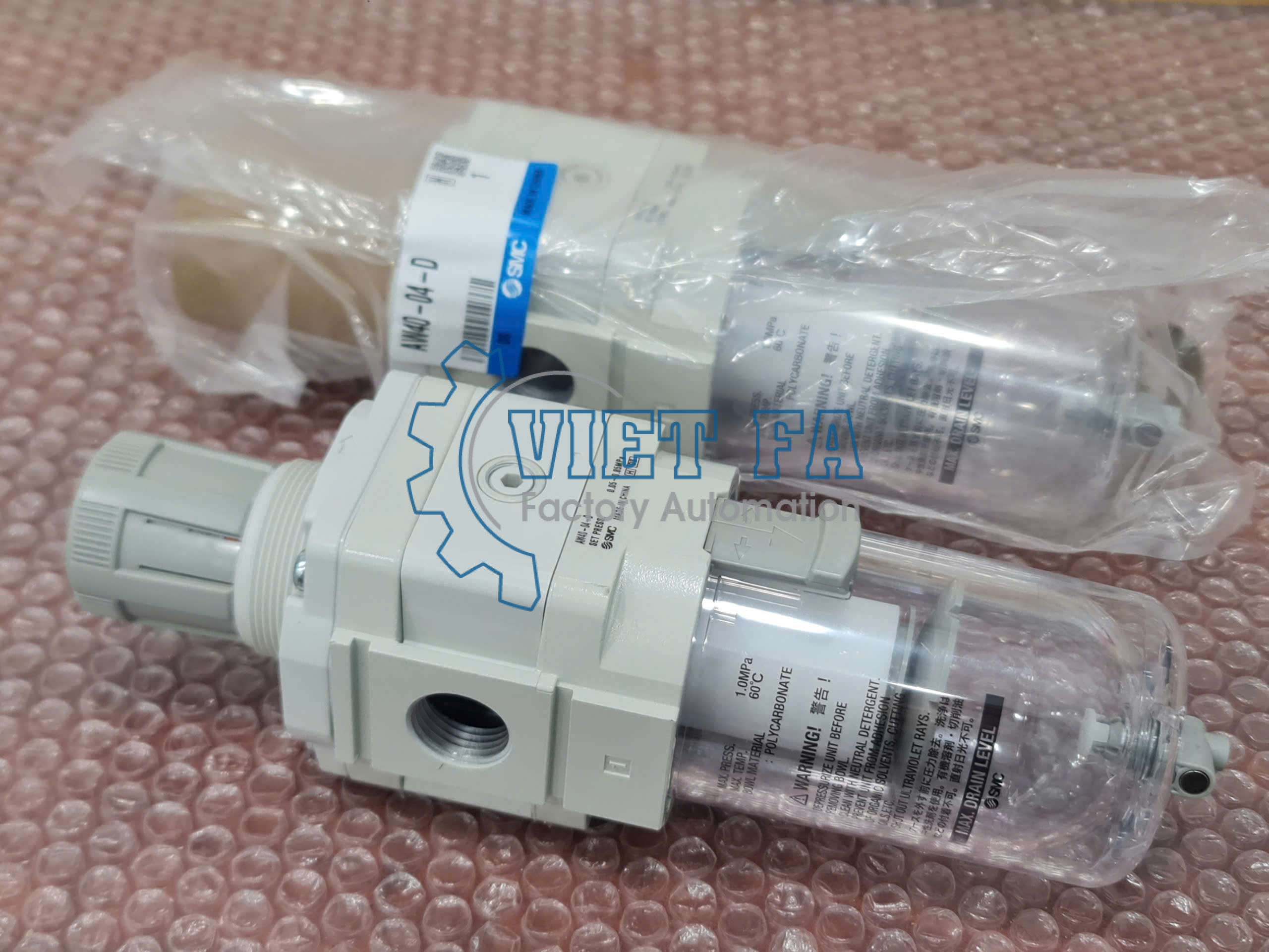 Bộ lọc điều áp khí nén SMC AW40-04-D | CTY TỰ ĐỘNG HOÁ VIETFA
