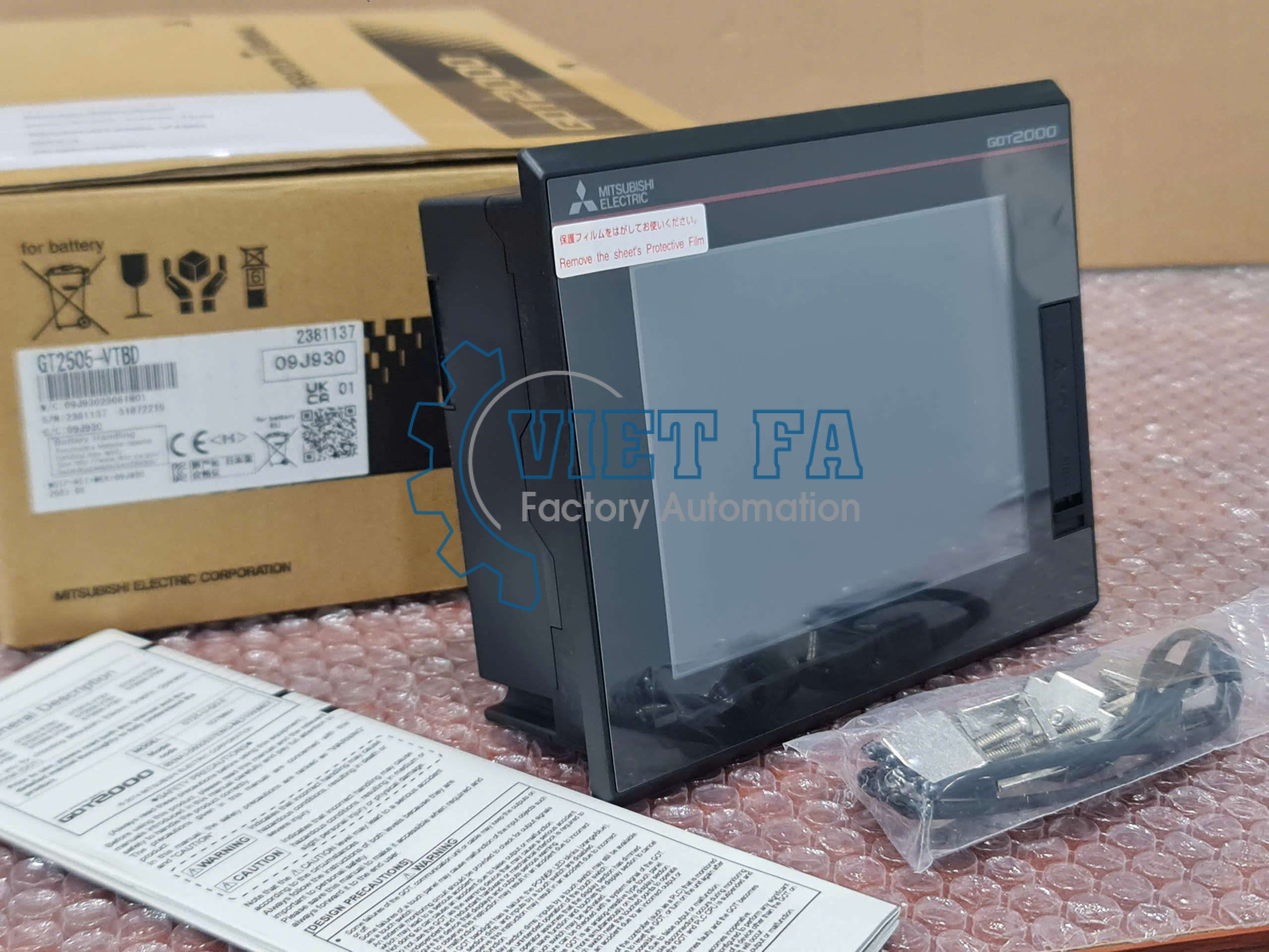 Mitsubishi New IN BOX GT2505-VTBD GT2505VTBD Touch Screen 1 year Mitsubishi New IN BOX GT2505-VTBD GT2505VTBD Touch Screen 1 year