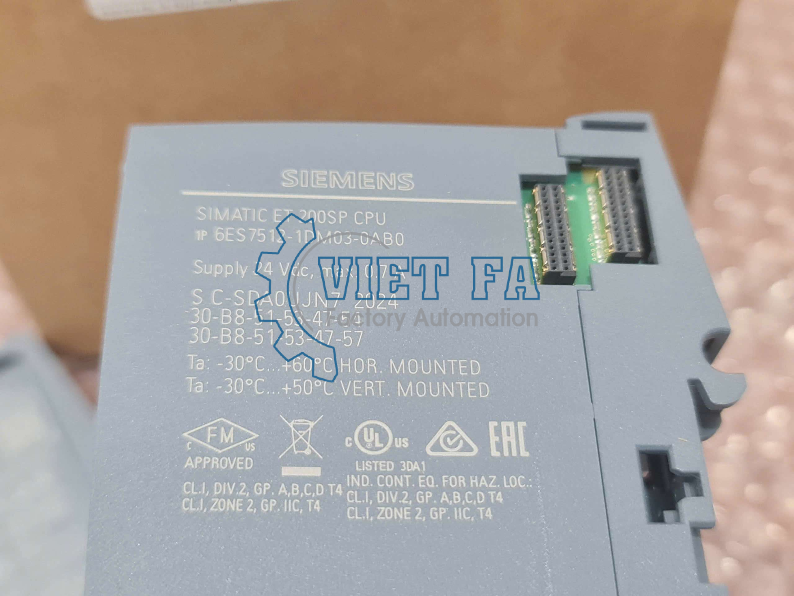 Siemens 6ES7512-1DM03-0AB0 CPU 1512SP-1 PN