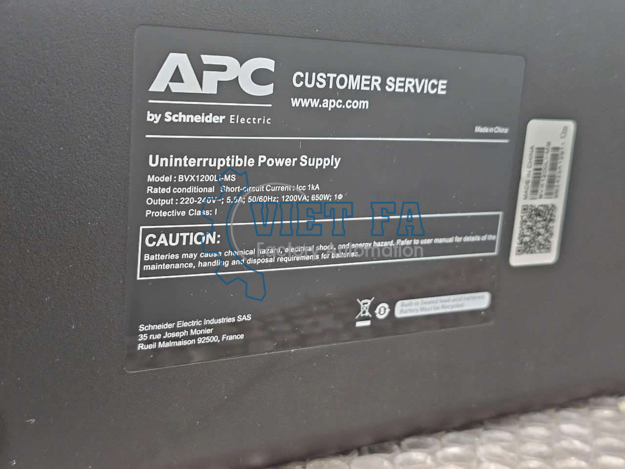 APC BVX1200LI-MS